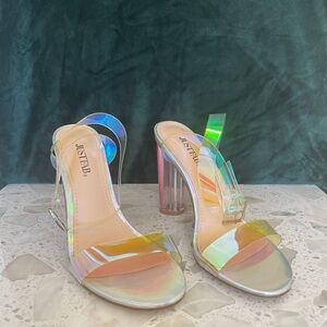 Iridescent Heels